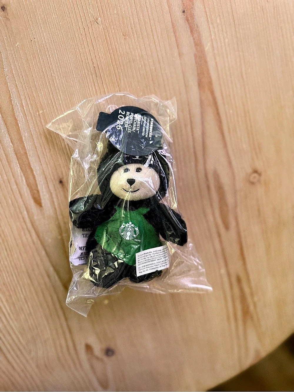 *BRAND NEW* 2026 Starbucks Limited Edition Black Cat Bearista Keychain
